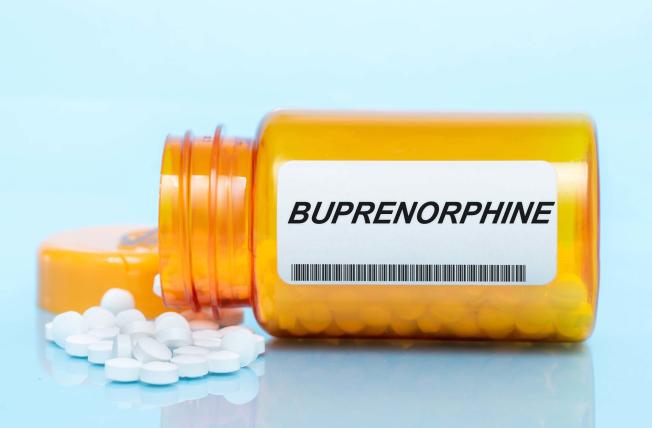 Bottle of buprenorphine